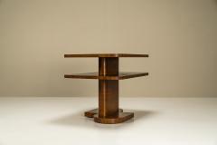  T Woonhuys Art Deco Streamline Modern Style Side Table by t Woonhuys Netherlands 1930s - 3097339