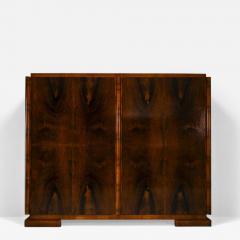  T Woonhuys Art Deco Wardrobe In Rosewood Wood By t Woonhuys Netherlands 1930s - 3866039