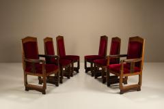  T Woonhuys Set of Six t Woonhuys Dining Room Chairs Amsterdam School The Netherlands - 4419803