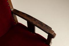  T Woonhuys Set of Six t Woonhuys Dining Room Chairs Amsterdam School The Netherlands - 4419822