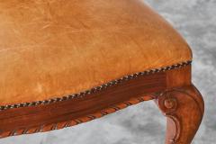  T Woonhuys t Woonhuys Amsterdam Rare Pair of Chairs in Patinated Cognac Leather 1920s - 4528520