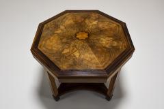  T Woonhuys t Woonhuys Sidetable in Walnut and Ebony The Netherlands 1930s - 3659673