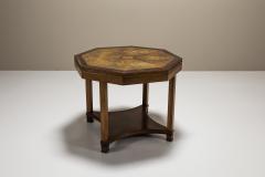  T Woonhuys t Woonhuys Sidetable in Walnut and Ebony The Netherlands 1930s - 3659681