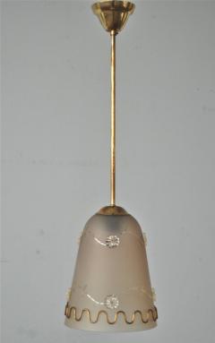  TR Co Pendant in Orrefors Style by T R Co - 1250696