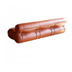  Tacchini A Luxurious Tacchini Orsola Cognac Leather Sofa  - 4417693