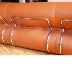  Tacchini A Luxurious Tacchini Orsola Cognac Leather Sofa  - 4417694