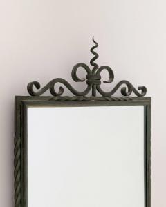  Taidetakomo Hakkarainen Set of Wrought Iron Wall Mirror Lamps Attr Taidetakomo Hakkarainen 1930s - 4583827