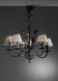  Taidetakomo Hakkarainen Taidetakomo Hakkarainen 5 arm chandelier - 4391619
