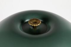  Taito Oy 1940s Finnish Brass and Leather Table Lamp - 829747