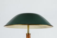  Taito Oy 1940s Finnish Brass and Leather Table Lamp - 829754