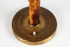  Taito Oy 1940s Finnish Brass and Leather Table Lamp - 829762