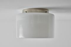  Taito Oy Large 1940s Paavo Tynell Model 2028 Glass Metal Flush Mount for Taito Oy - 2515020