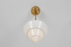  Taito Oy Paavo Tynell Model 553 Glass Pendant Ceiling Lamp for Taito Finland 1940s - 4244361