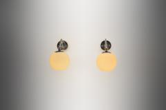  Taito Oy Pair of Nickel Plated Brass Wall Lamps by Paavo Tynell for Taito Finland 1930s - 4301329
