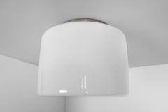  Taito Oy Pair of Opal Glass Ceiling Lights by Paavo Tynell for Taito Finland 1930s - 4398887