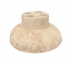  Taller Maya Hand Sculpted Vase Mayan Travertine Taller Maya 2024 Lot 771 - 4338521