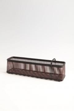  Tanabe Chikuunsai III Rustic Fence Flower Basket 1991 - 3959426