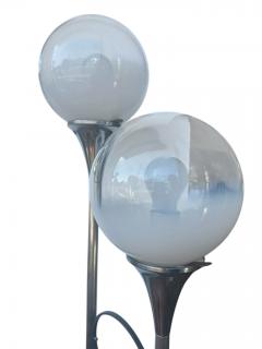  Targetti Sankey Mid Century Chrome and Glass floor lamp By Targetti - 4423159