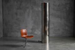  Targetti Sankey Monumental Stainless Steel Uplighters by Targetti Italy 1970s - 4421666