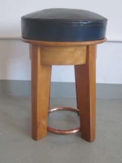  Taubmann Rare Pair of French 1930s Stools by Taubmann - 4102663