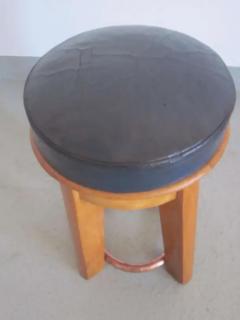  Taubmann Rare Pair of French 1930s Stools by Taubmann - 4102664