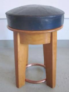 Taubmann Rare Pair of French 1930s Stools by Taubmann - 4102691