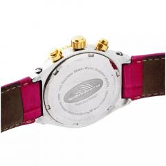  TechnoMarine Vintage Pink Technomarine Womens Chronograph Wristwatch Diamonds MOP Dial - 4054148