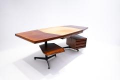  Tecno Tecno Milano Italian Mid Century Osvaldo Borsani Executive Desk for Tecno - 2410520