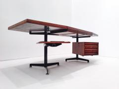  Tecno Tecno Milano Italian Mid Century Osvaldo Borsani Executive Desk for Tecno - 2410521