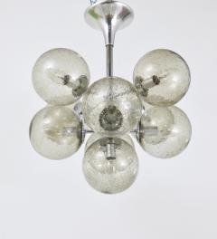  Temde Leuchten E R Nele Temde Atomic Sputnik Chandelier Chromed Space Age Tulip Pendant Lamp - 4506120