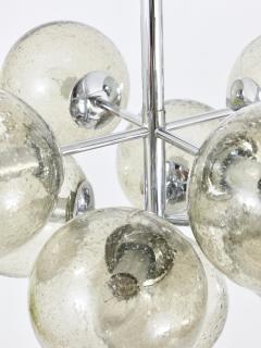  Temde Leuchten E R Nele Temde Atomic Sputnik Chandelier Chromed Space Age Tulip Pendant Lamp - 4506125