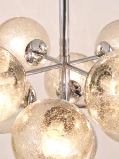  Temde Leuchten E R Nele Temde Atomic Sputnik Chandelier Chromed Space Age Tulip Pendant Lamp - 4506127