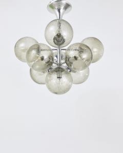  Temde Leuchten E R Nele Temde Atomic Sputnik Chandelier Chromed Space Age Tulip Pendant Lamp - 4506147