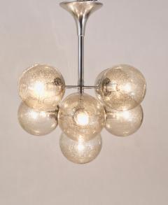 Temde Leuchten E R Nele Temde Atomic Sputnik Chandelier Chromed Space Age Tulip Pendant Lamp - 4506148