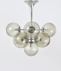  Temde Leuchten E R Nele Temde Atomic Sputnik Chandelier Chromed Space Age Tulip Pendant Lamp - 4506155