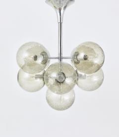  Temde Leuchten E R Nele Temde Atomic Sputnik Chandelier Chromed Space Age Tulip Pendant Lamp - 4506157