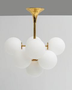  Temde Leuchten Sputnik Chandelier for Temde Leuchten by Max Bill Nele Switzerland 1960s - 3119210