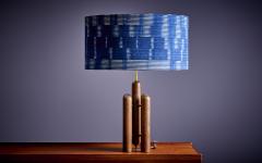  Temde Leuchten Temde Table Lamp in Oak Switzerland 1960s - 3223022