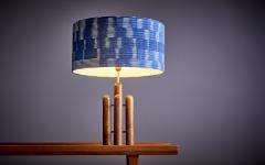  Temde Leuchten Temde Table Lamp in Oak Switzerland 1960s - 3223025