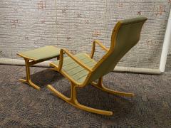  Tendo Mokko Heron Rocking Chair and Footrest - 2419773