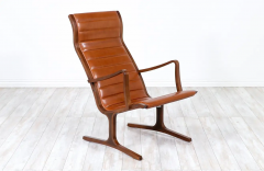  Tendo Mokko Tendo Mokko Heron Cognac Leather Lounge Chair - 2648537