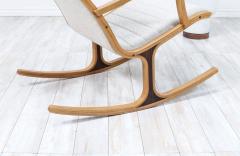  Tendo Mokko Tendo Mokko Heron Oak Lounge Chair with Ottoman - 3425499