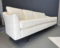  Thayer Coggin Early Milo Baughman Sofa for Thayer Coggin in a Cozy Boucl Mid Century - 3716307