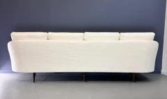  Thayer Coggin Early Milo Baughman Sofa for Thayer Coggin in a Cozy Boucl Mid Century - 3716320