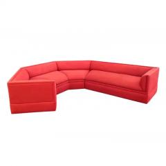  Thayer Coggin Large Mid Century Modern Curved Irregular Shape Sectional Sofa by Thayer Coggin - 3704588