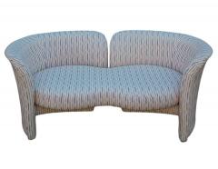  Thayer Coggin Mid Century Modern Curved Loveseat Sofa or Chaise Lounge by Randy Culler - 1761583