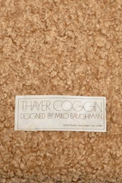  Thayer Coggin Milo Baughman Set of 8 Parsons Dining Chairs in Latte Boucl by Thayer Coggin - 4222866