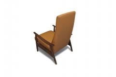  Thayer Coggin Milo Baughman for Thayer Coggin Walnut Recliner Lounge Chair - 3434794
