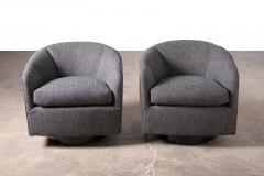  Thayer Coggin Swivel Lounge Chairs by Milo Bauhman for Thayer Coggin - 4331548