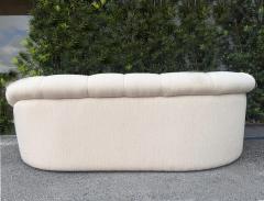  Thayer Coggin Thayer Coggin Curved Channeled Asymmetric Sofa USA 1980s - 4554870